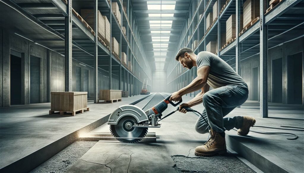 Fraesen Vorbereitung des Untergrunds durch Abtragen 1