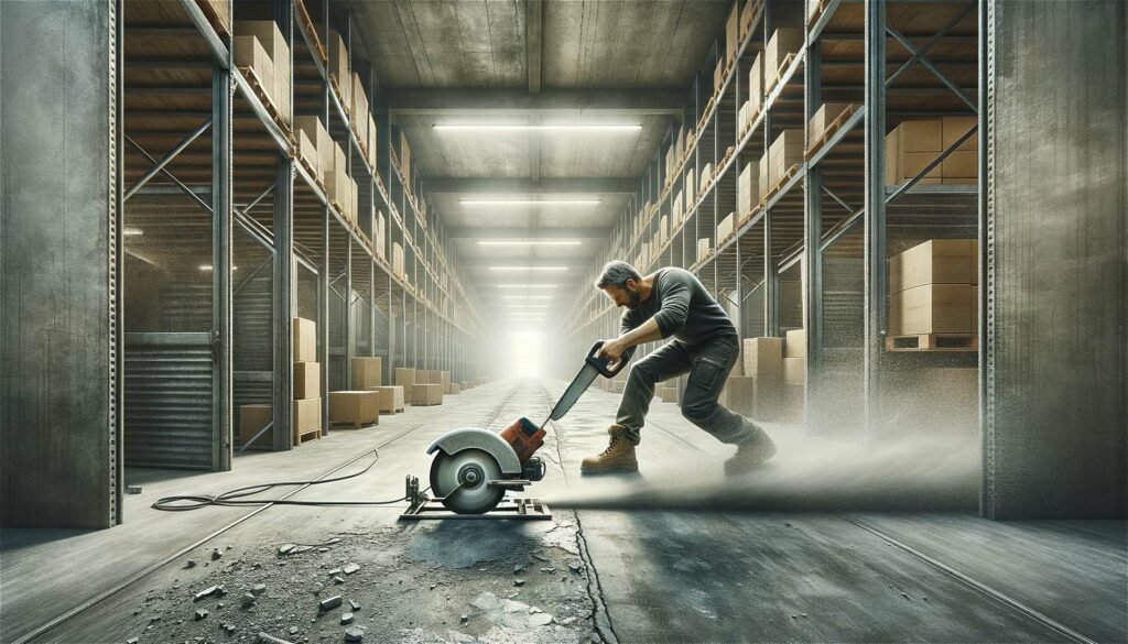 Fraesen Vorbereitung des Untergrunds durch Abtragen 2