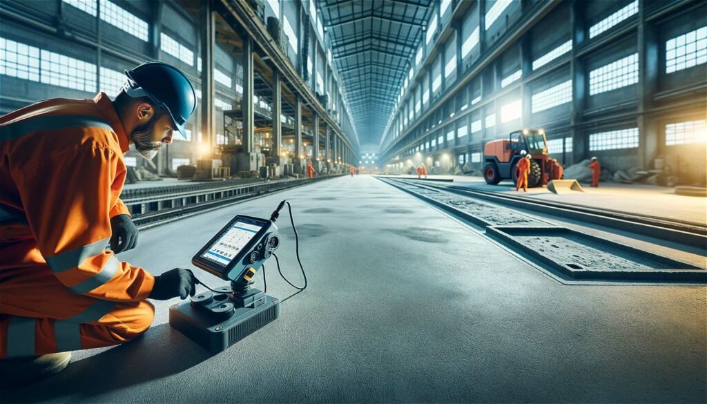 Haftzugfestigkeitsmessung Pruefung der Untergrundhaftung 1