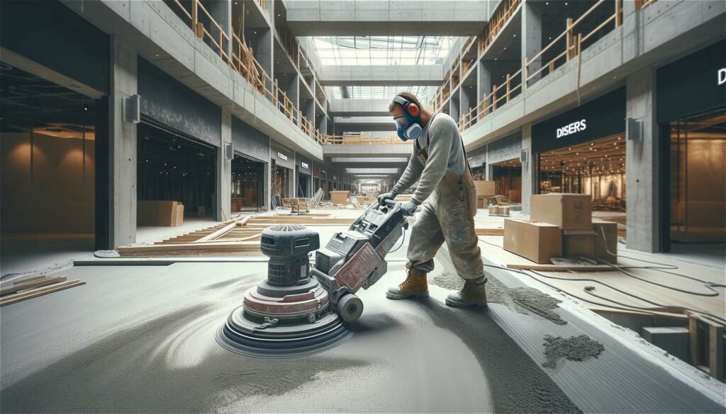 Vorbereitung des Untergrunds fuer die Sanierung 1